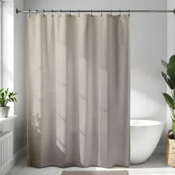 Zasłona prysznicowa Diamond Taupe H200cm