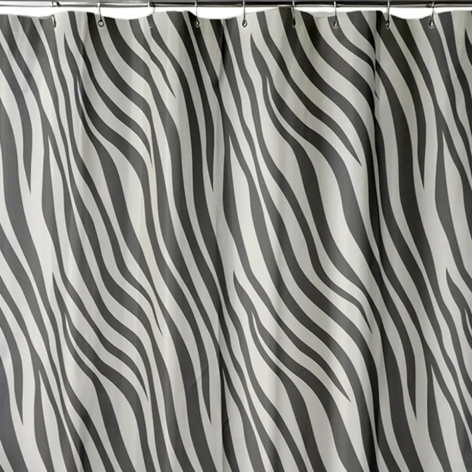 Zasłona prysznicowa Naomi 180x200 cm zebra