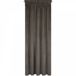 Zasłona VILLA gotowa na taśmie 140x270 cm grafit