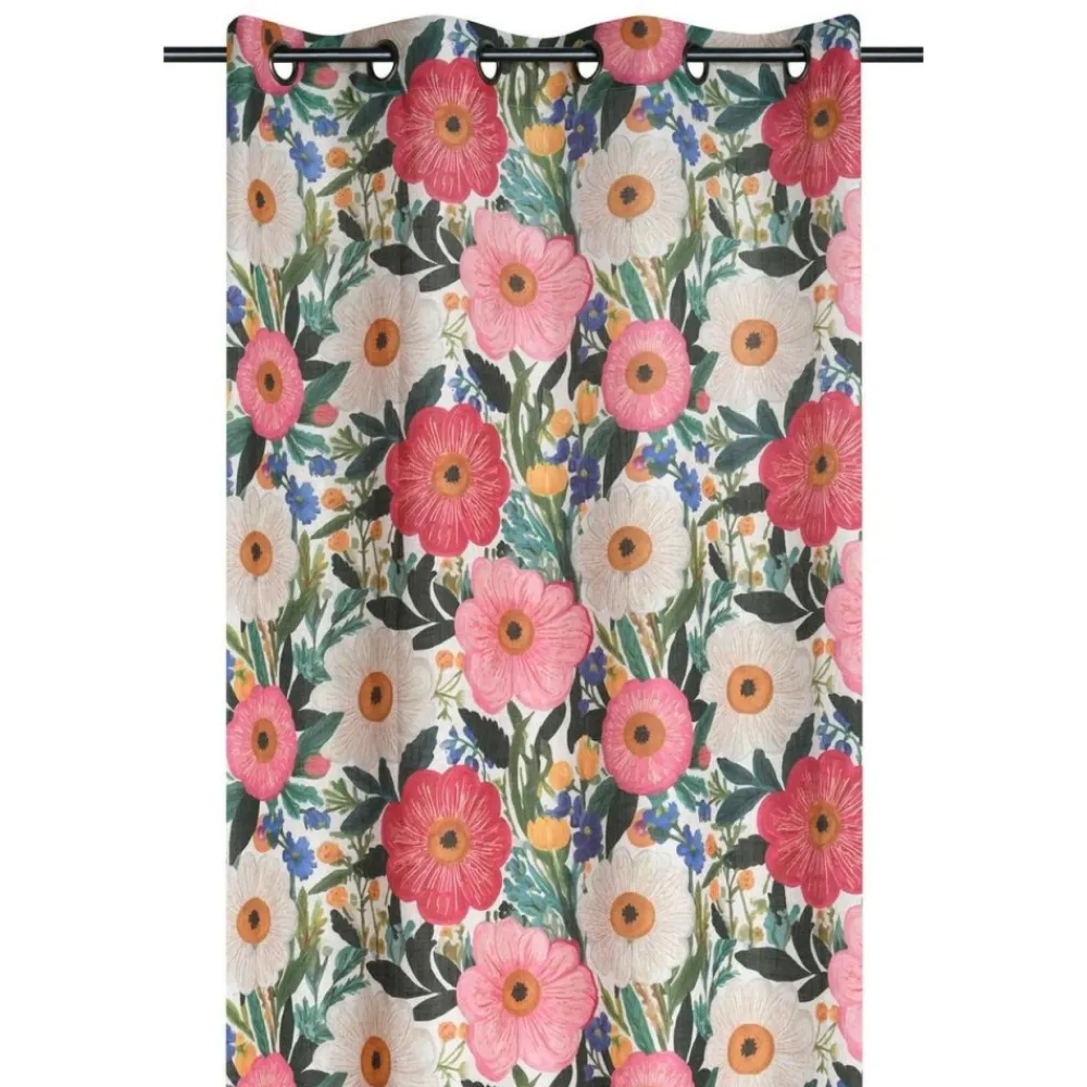 Zasłona BETTY 135x260 cm kolorowe kwiaty * STOF Best