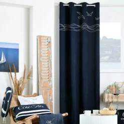 Zasłona BORDEMER MARINE 140x260 cm * STOF Discount