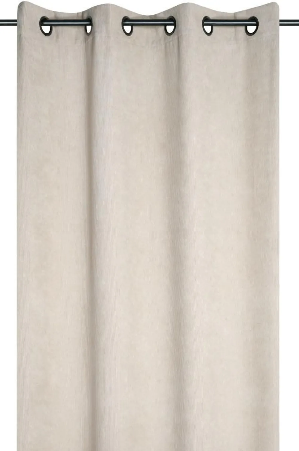 Zasłona DANDY 140x260 jasny beż sztruks * STOF Outlet