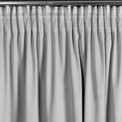 Zasłona DANI 140x270 srebrna falbany * EUROFIRANY B.B. Choczyńscy Sp.J. Discount