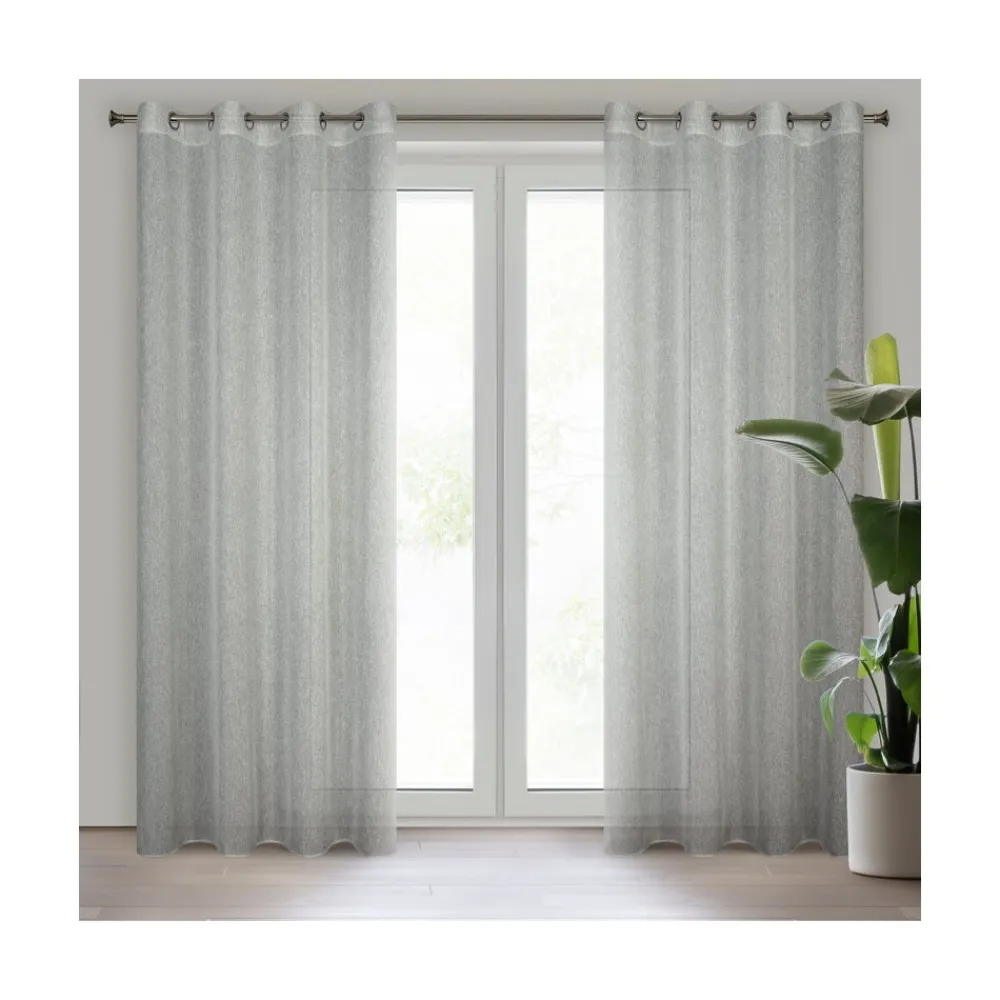 Zasłona KENDAL 140x250 srebrna * EUROFIRANY B.B. Choczyńscy Sp.J. Sale