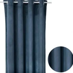 Zasłona Lilou niebieska 140X260 * Atmosphera Clearance