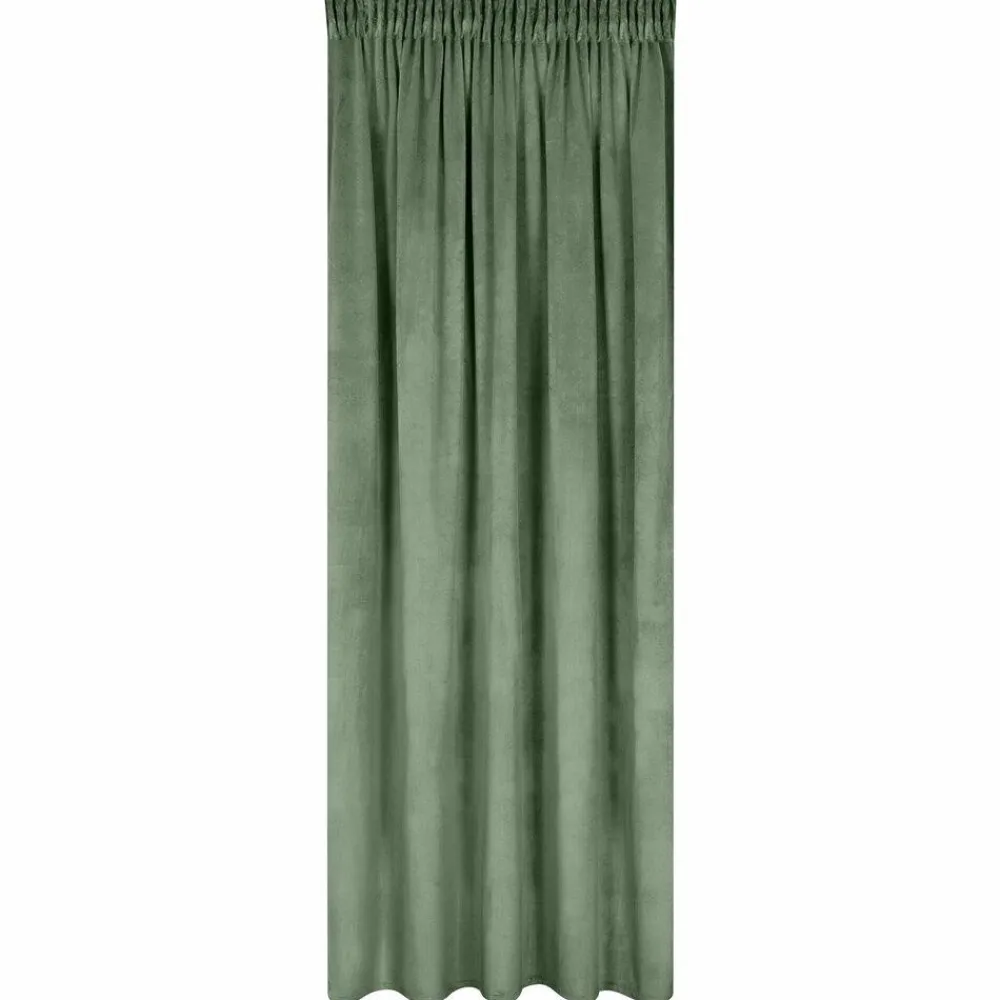 Zasłona MELANIE 140x270 ciemnomiętowa * EUROFIRANY B.B. Choczyńscy Sp.J. Outlet