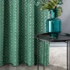 Zasłona MOLY 140x250 zielona srebrny nadruk * EUROFIRANY B.B. Choczyńscy Sp.J. Discount