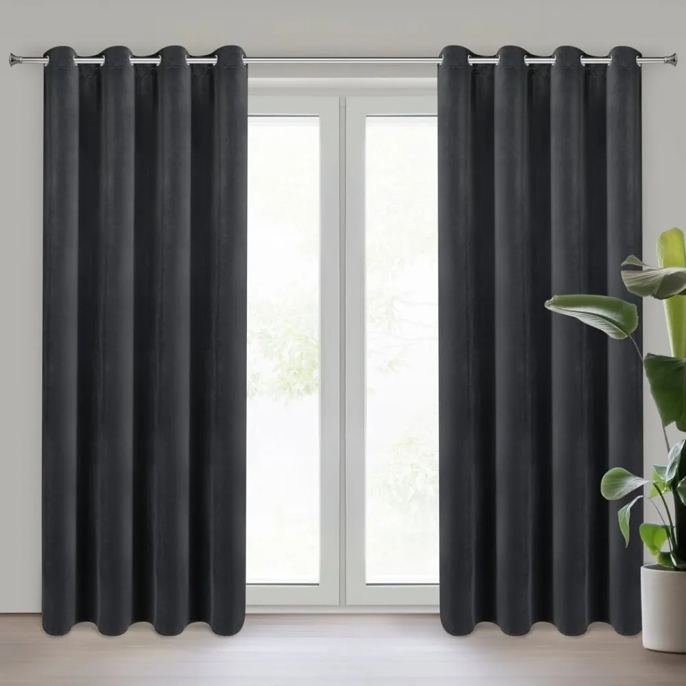 Zasłona NITA 140x250 czarna 100% blackout * EUROFIRANY B.B. Choczyńscy Sp.J. Sale