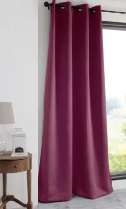 Zasłona NOTTE 135x250 fioletowa zaciemniająca * STOF Discount