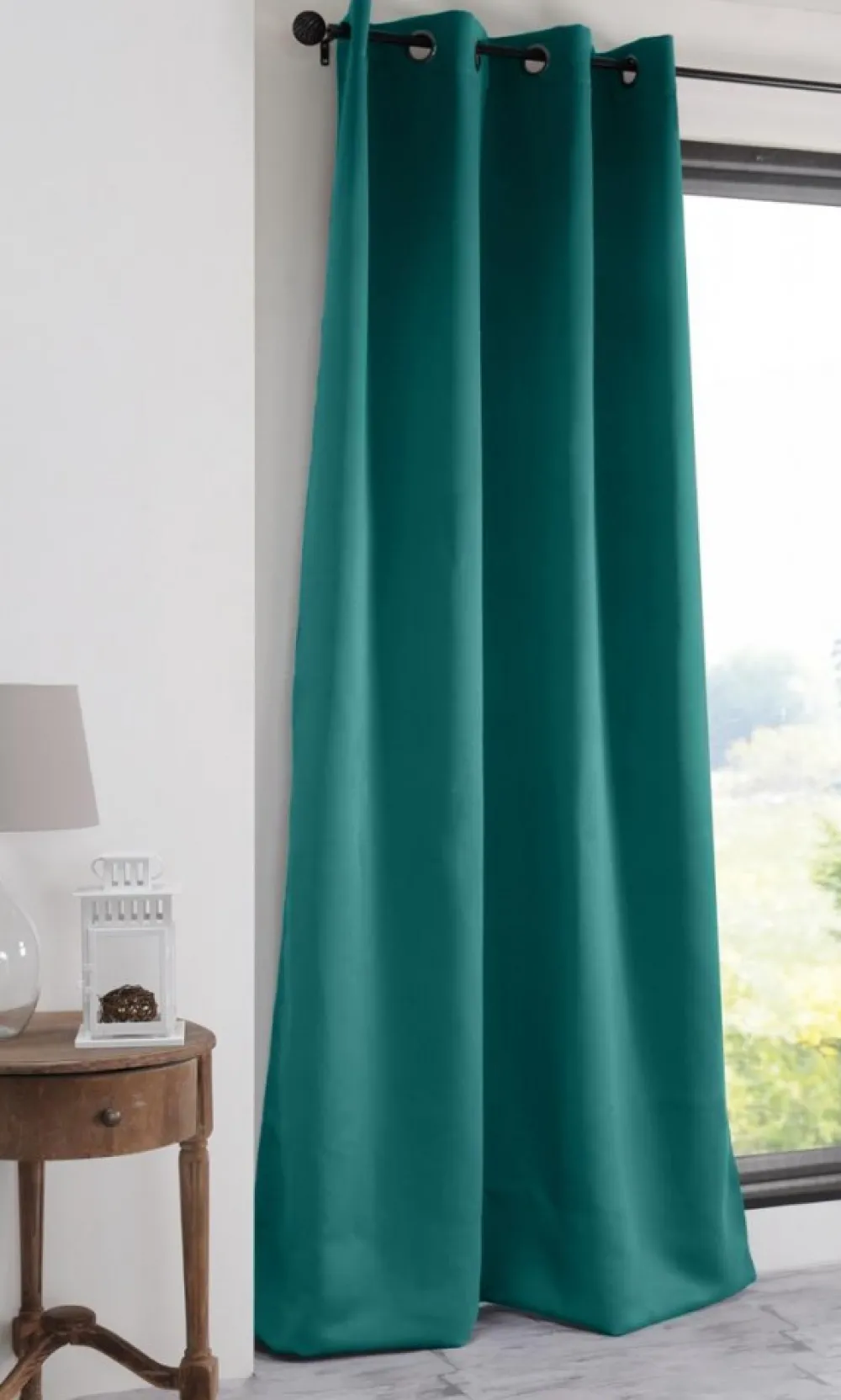 Zasłona NOTTE 135x250 zielona zaciemniająca * STOF Discount