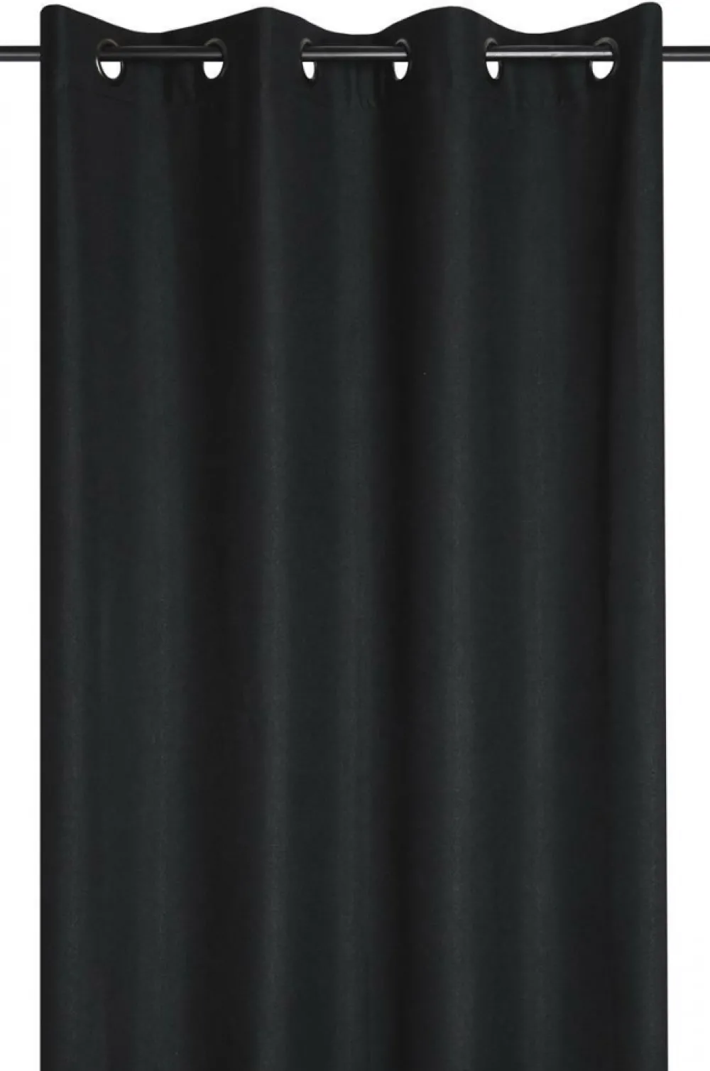 Zasłona PORTLAND 140x260 czarna 100% blackout * STOF