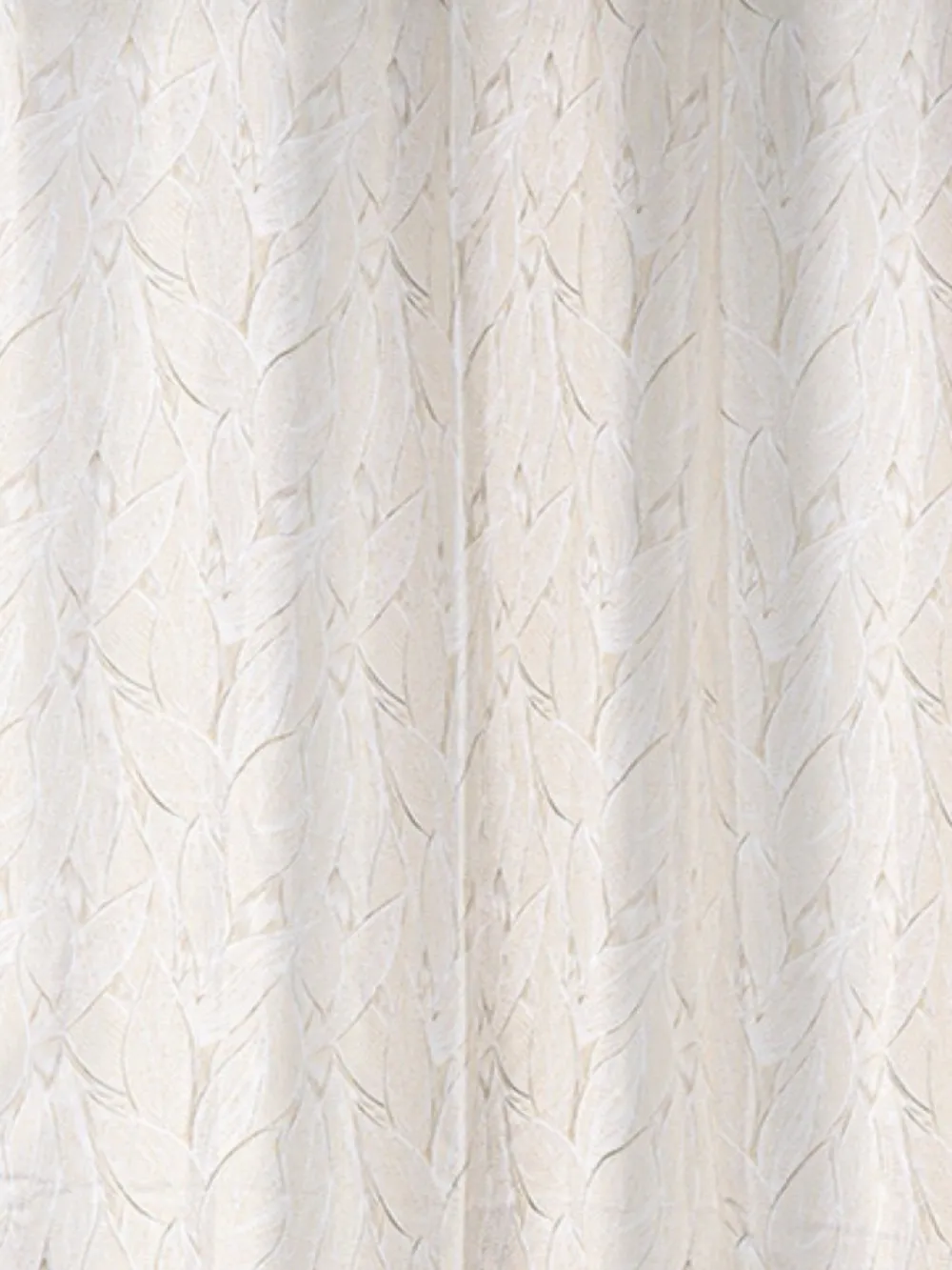 Zasłona prysznicowa BOTANIQUE 180x200 cm beż * TENDANCE Outlet