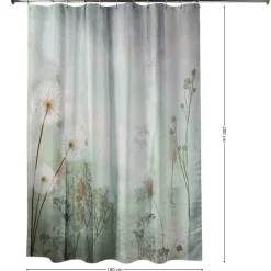 Zasłona prysznicowa BRUME 180x200 cm dmuchawce * TENDANCE Hot