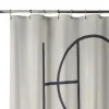 Zasłona prysznicowa Luna2 180x200 cm beż * TENDANCE Outlet