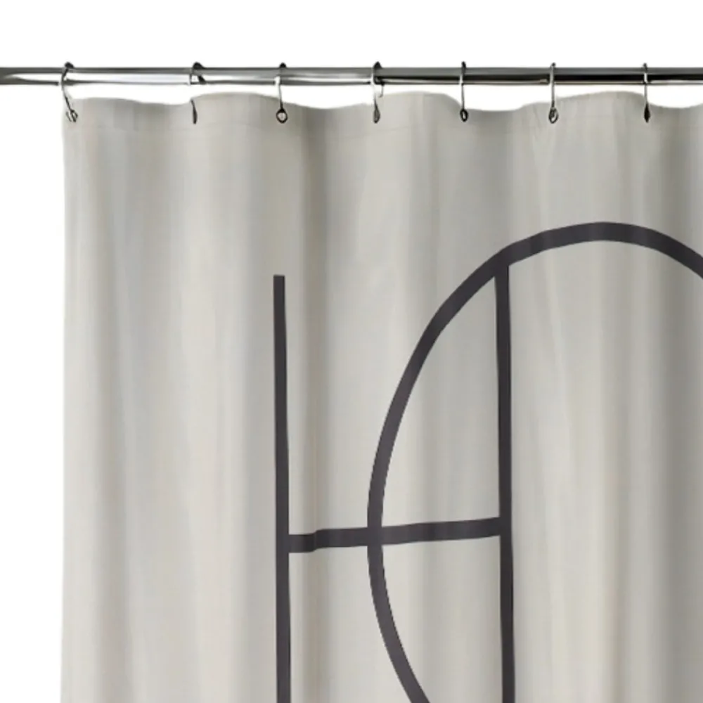 Zasłona prysznicowa Luna2 180x200 cm beż * TENDANCE Outlet
