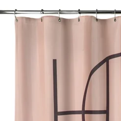 Zasłona prysznicowa Luna2 180x200 cm blush * TENDANCE New