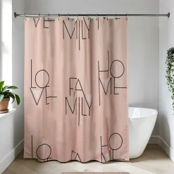 Zasłona prysznicowa Luna1 180x180 cm blush * TENDANCE Sale