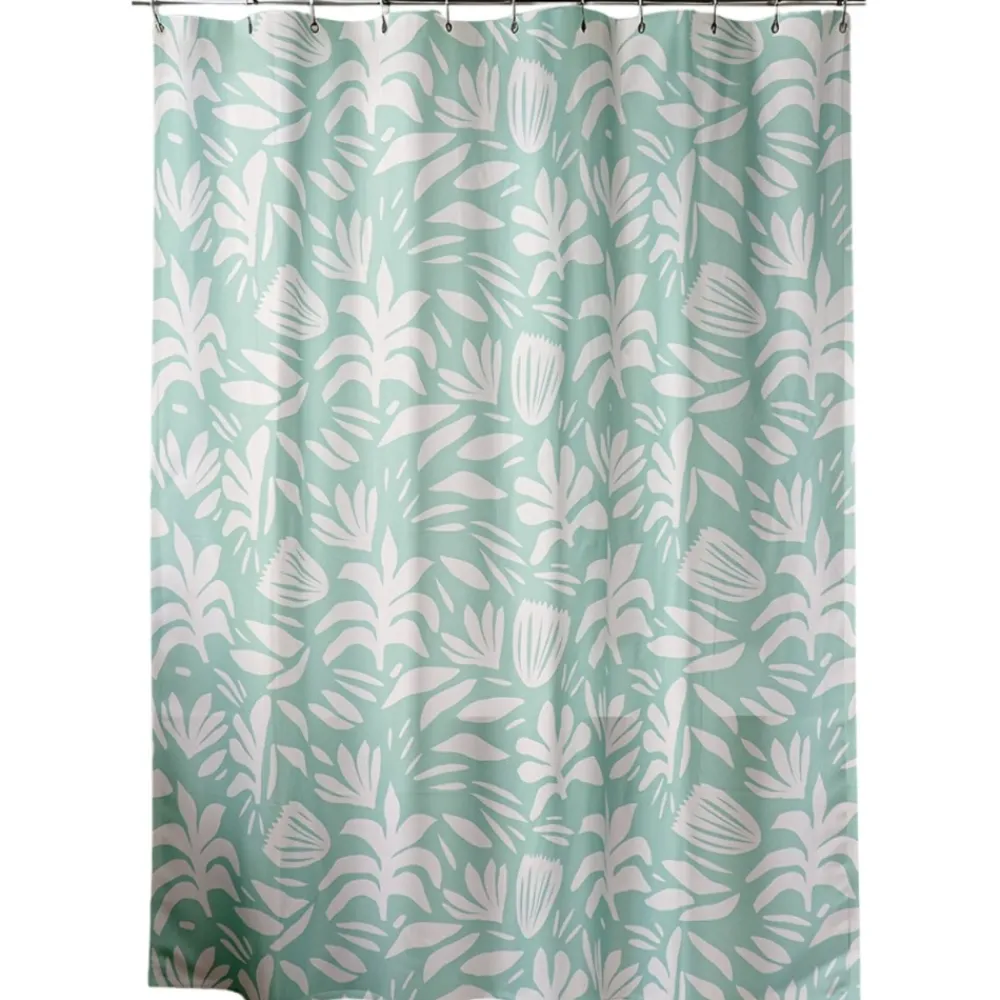 Zasłona prysznicowa Mia 180x180 cm liście * TENDANCE Clearance