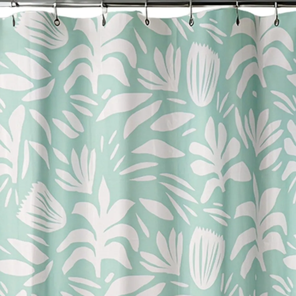 Zasłona prysznicowa Mia 180x180 cm liście * TENDANCE Clearance
