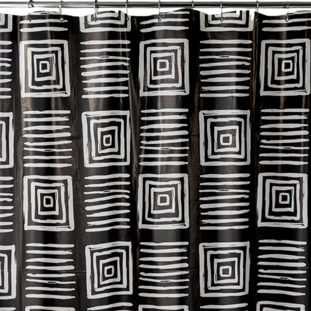 Zasłona prysznicowa Moussa 180x180 cm geo * TENDANCE Best
