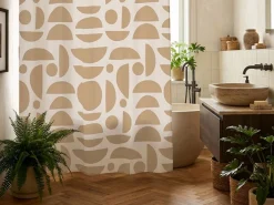 Zasłona prysznicowa OCHRE TRIBAL 180x200 cm * TENDANCE Clearance