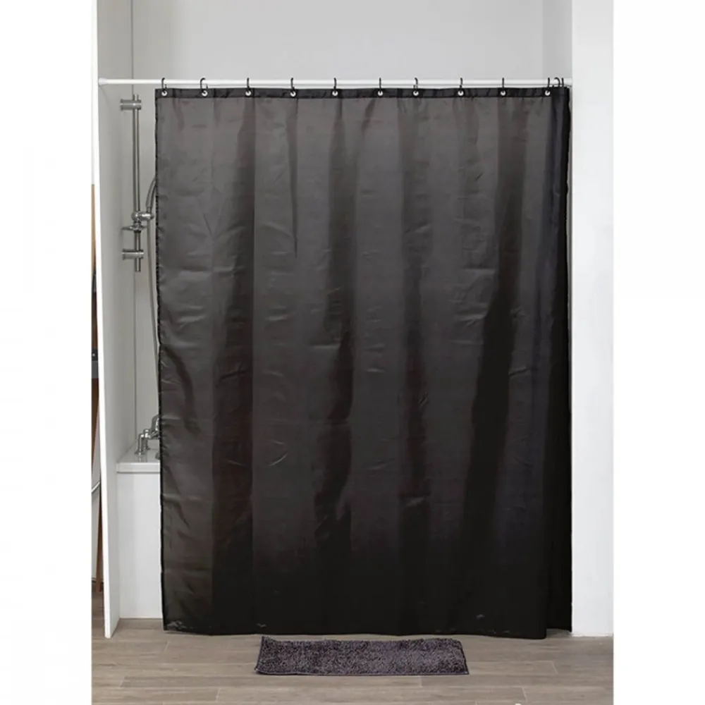 Zasłona prysznicowa Sileno Black H200cm * TENDANCE