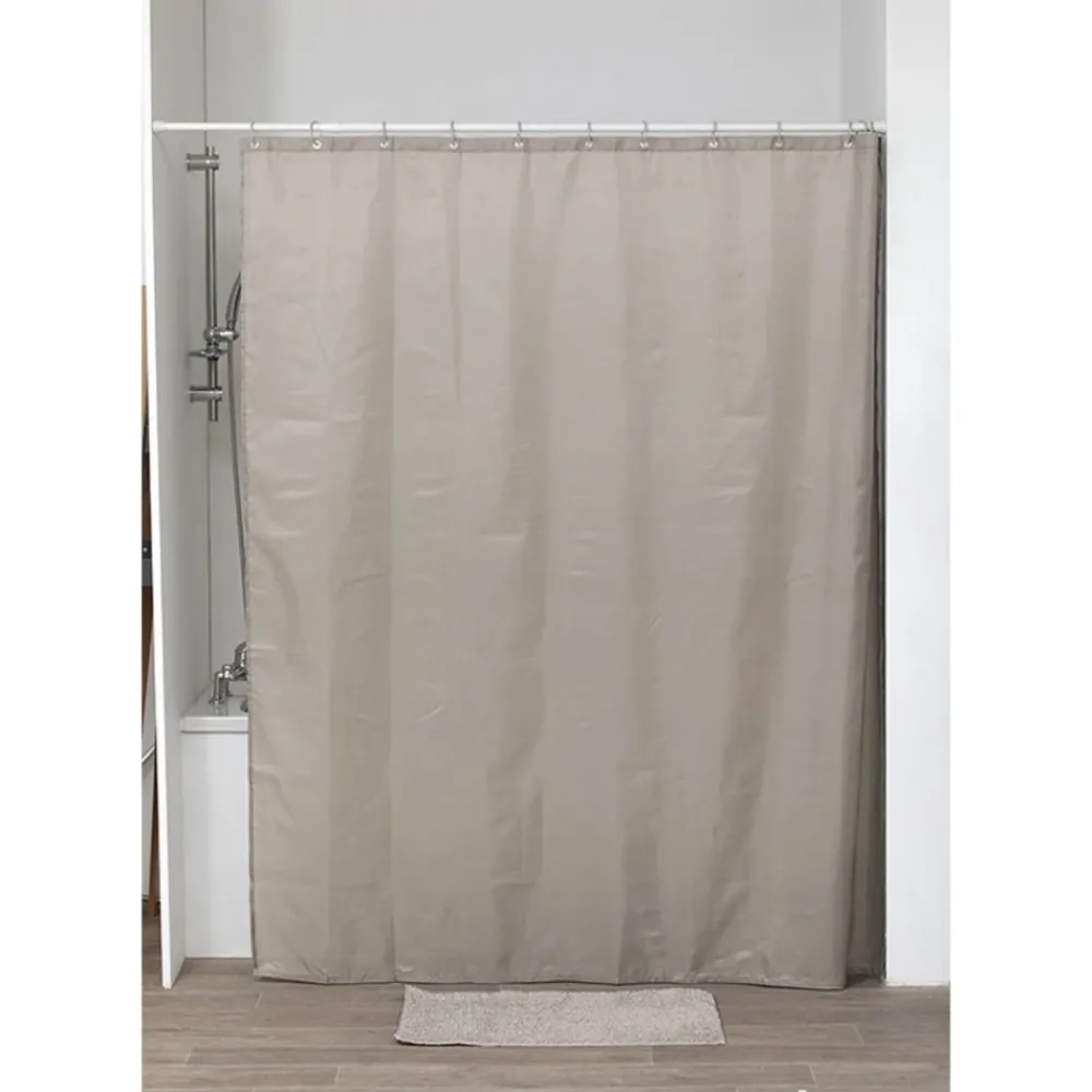 Zasłona prysznicowa Sileno Taupe H200cm * TENDANCE