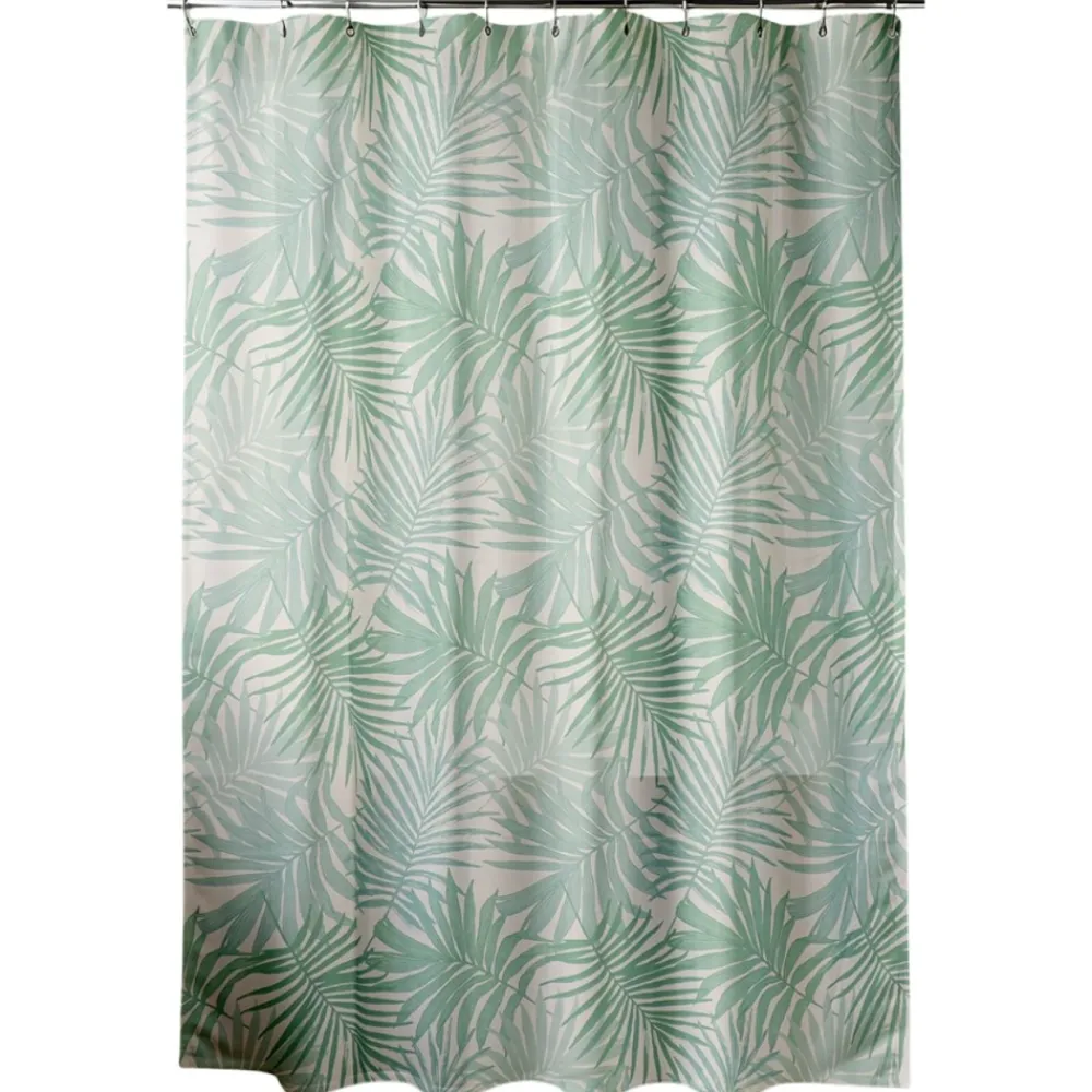 Zasłona prysznicowa Tissia 180x200 cm liście * TENDANCE Outlet
