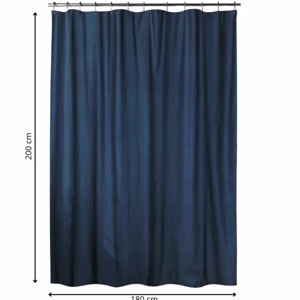 Zasłona prysznicowa 180x200 navy blue * TENDANCE Outlet