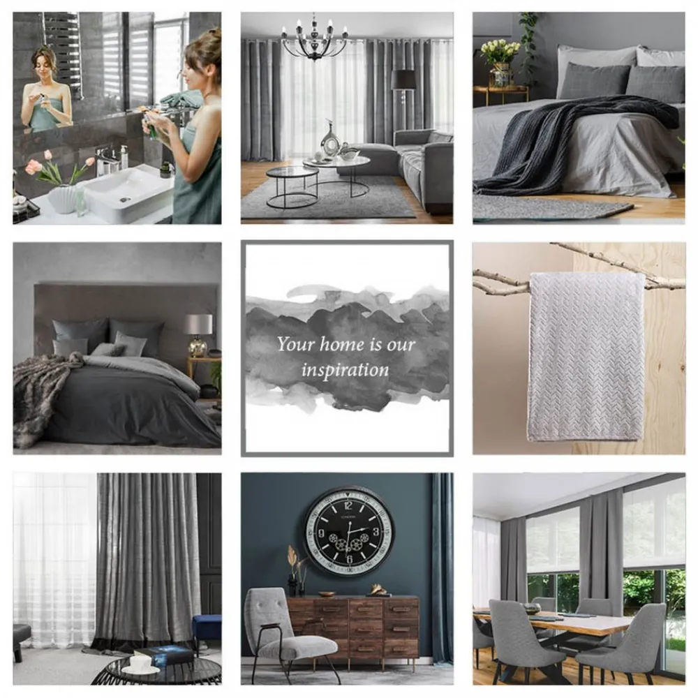 Zasłona ROSA 140x270 taśma srebrna * EUROFIRANY B.B. Choczyńscy Sp.J. Discount