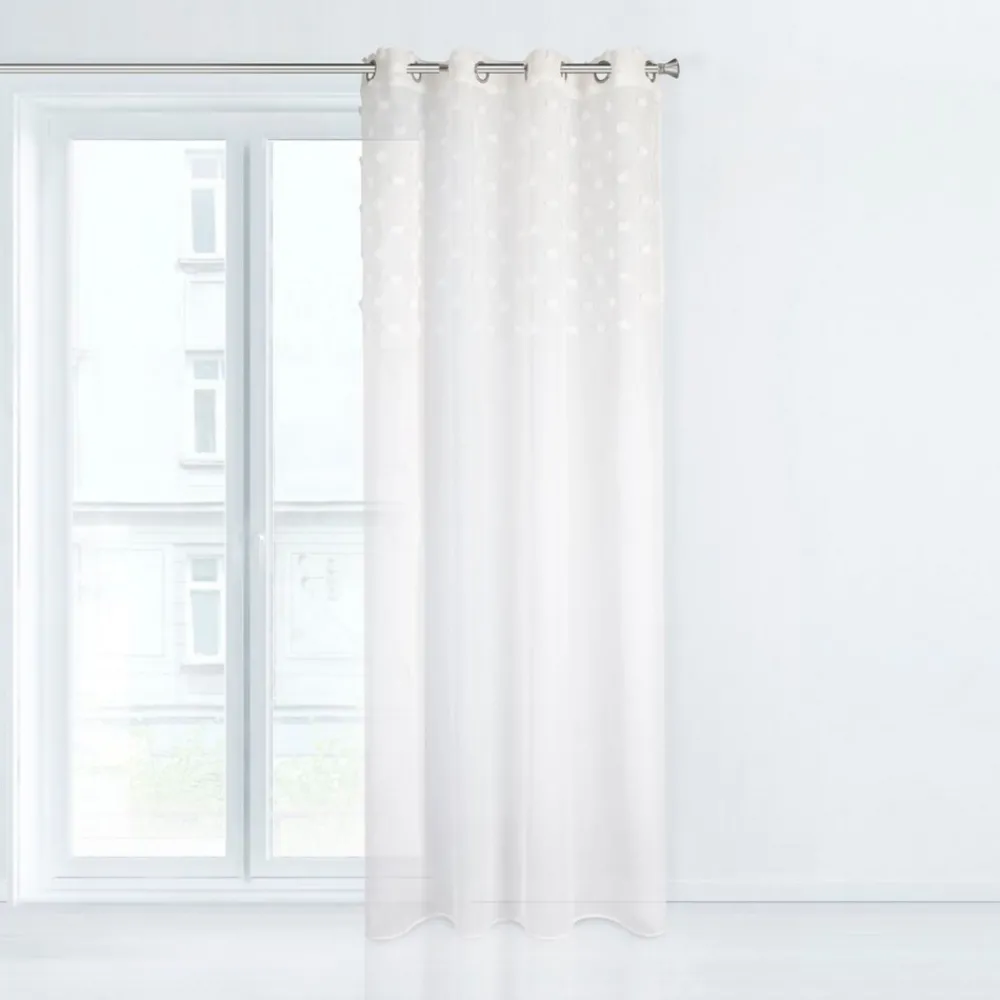 Zasłona STELLA biała 140x250 przelotki * EUROFIRANY B.B. Choczyńscy Sp.J. Sale