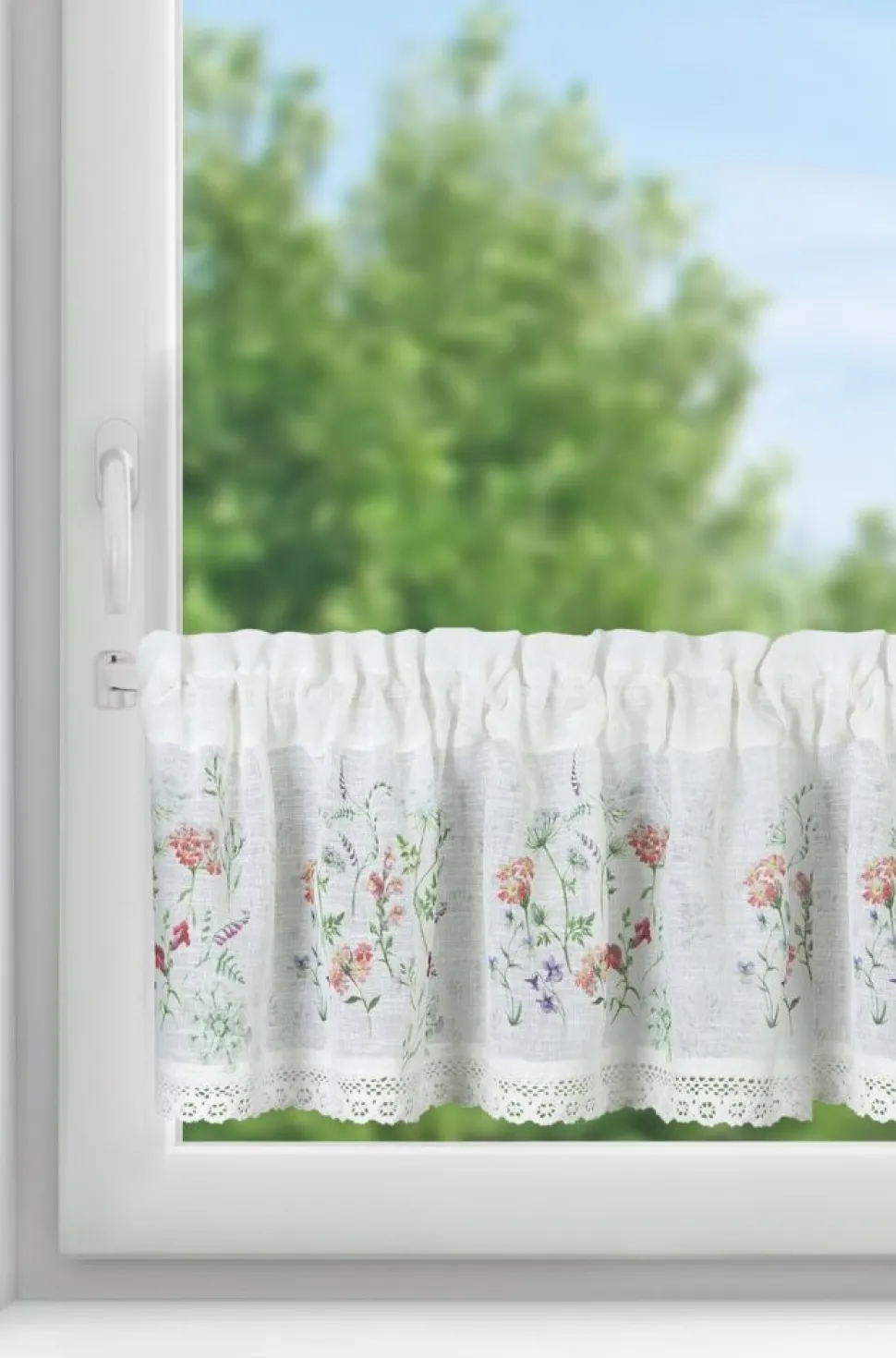 Zazdrostka SYLWIA 30x150 kolorowe kwiaty