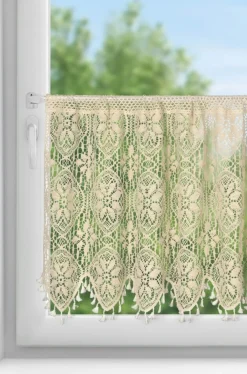 Zazdrostka MOLY 60x150 beżowa koronkowa * EUROFIRANY B.B. Choczyńscy Sp.J. Hot