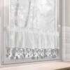 Zazdrostka świąteczna 30x150 cm biała srebrne gwiazdki * EUROFIRANY B.B. Choczyńscy Sp.J. Clearance