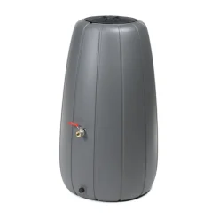 Zbiornik na deszczówkę 200 L antracyt * HowHomely Outlet