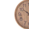 Zegar ścienny imitacja drewna 30 cm beż