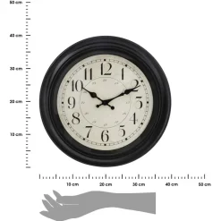 Zegar ścienny Nelson Black 40 cm
