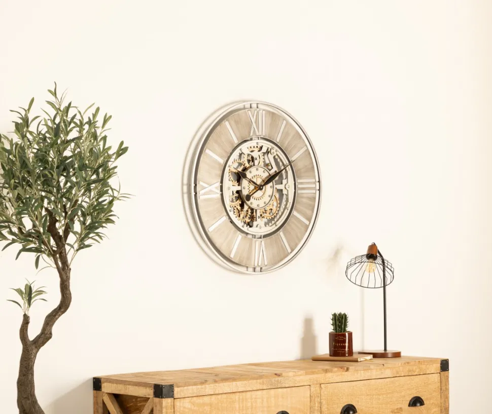 Zegar ścienny Soul złoty 70 cm