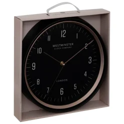 Zegar ścienny Sven 29 cm czarny