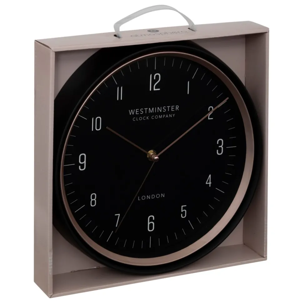 Zegar ścienny Sven 29 cm czarny