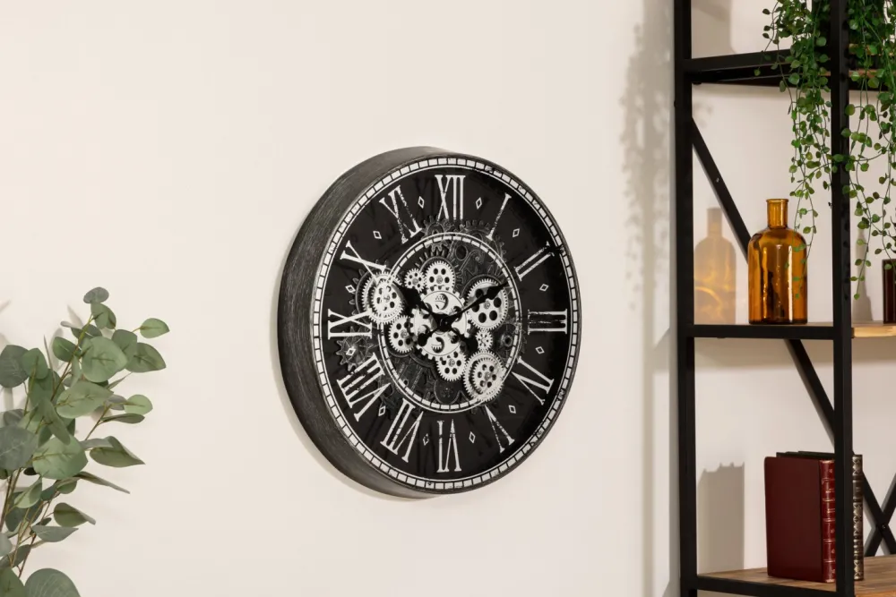 Zegar ścienny Izia czarny 51 cm * Atmosphera Online