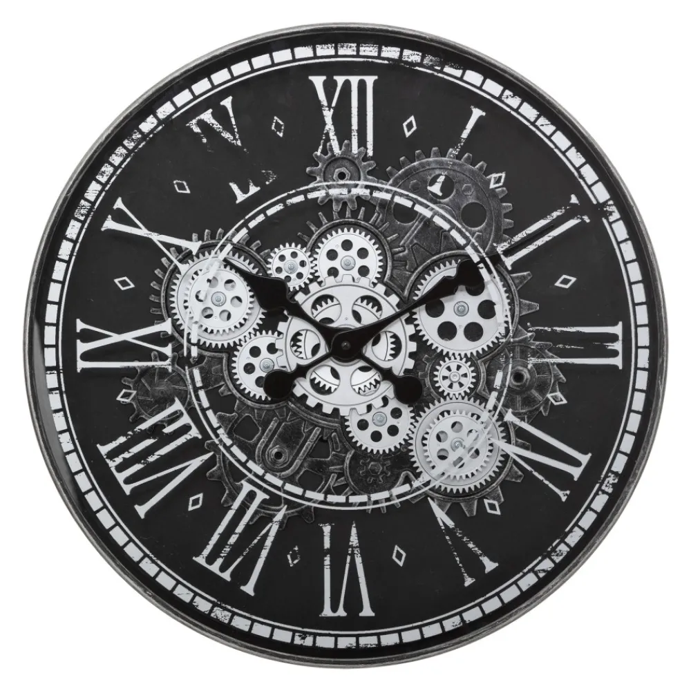 Zegar ścienny Izia czarny 51 cm * Atmosphera Online