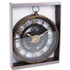 Zegar ścienny koła zębate 26,7 cm * H&S Decoration Discount