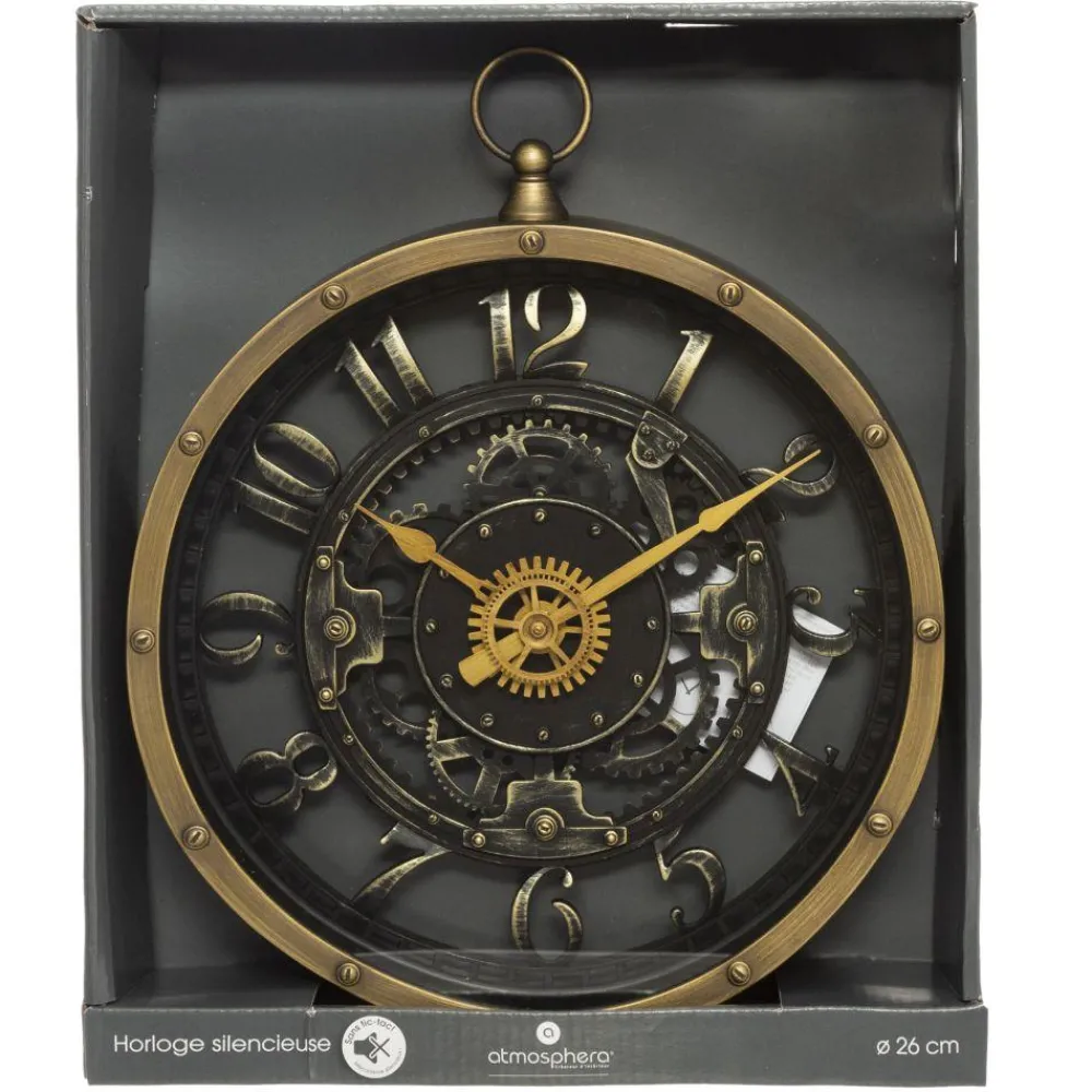 Zegar ścienny Meca 27 cm * Atmosphera Sale