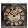 Zegar ścienny vintage brązowy 21 cm * Atmosphera Clearance