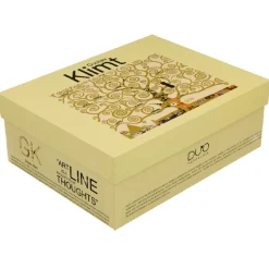 Zestaw 2 filiżanek espresso Klimt Ecru Tree Of Life 90 ml