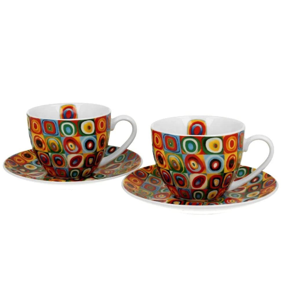 Zestaw 2 filiżanek Kandinsky Squares 270 ml