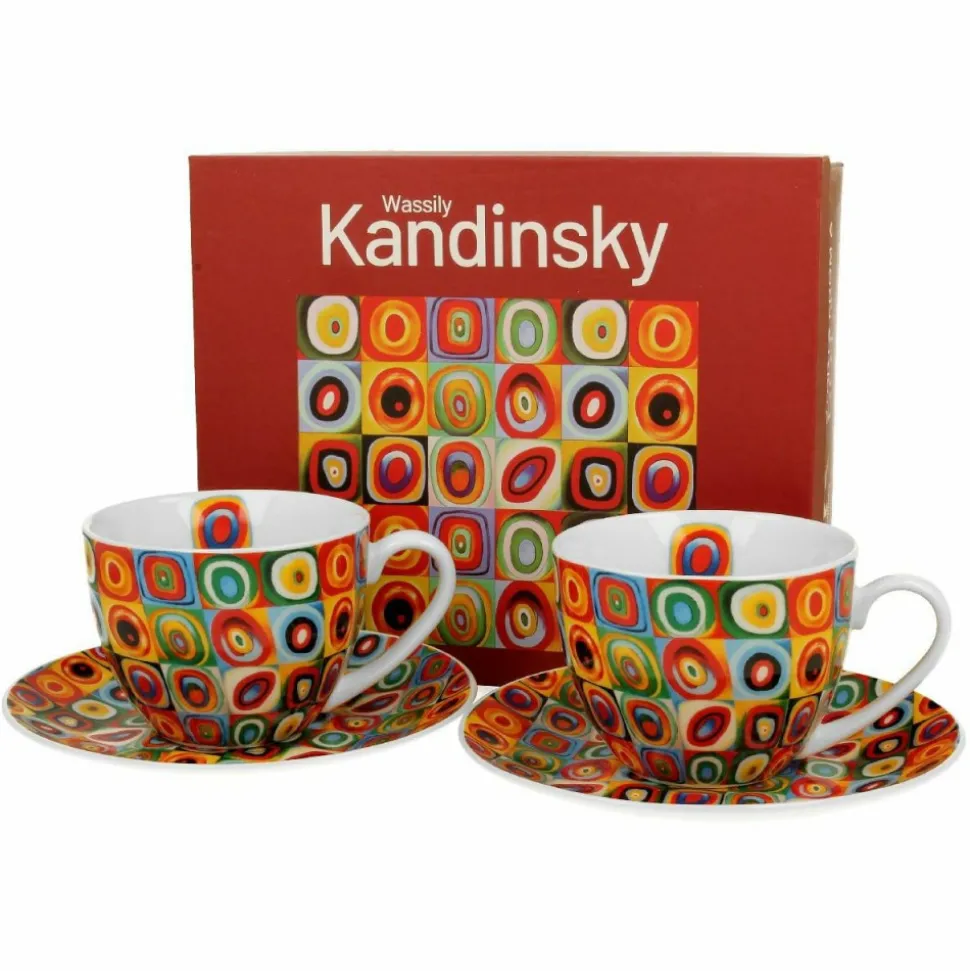 Zestaw 2 filiżanek Kandinsky Squares 270 ml
