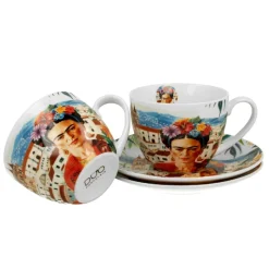 Zestaw 2 filiżanek Mexican Art Frida 270 ml