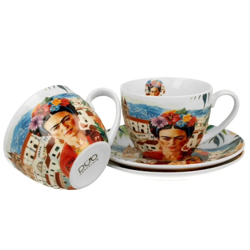Zestaw 2 filiżanek Mexican Art Frida 270 ml